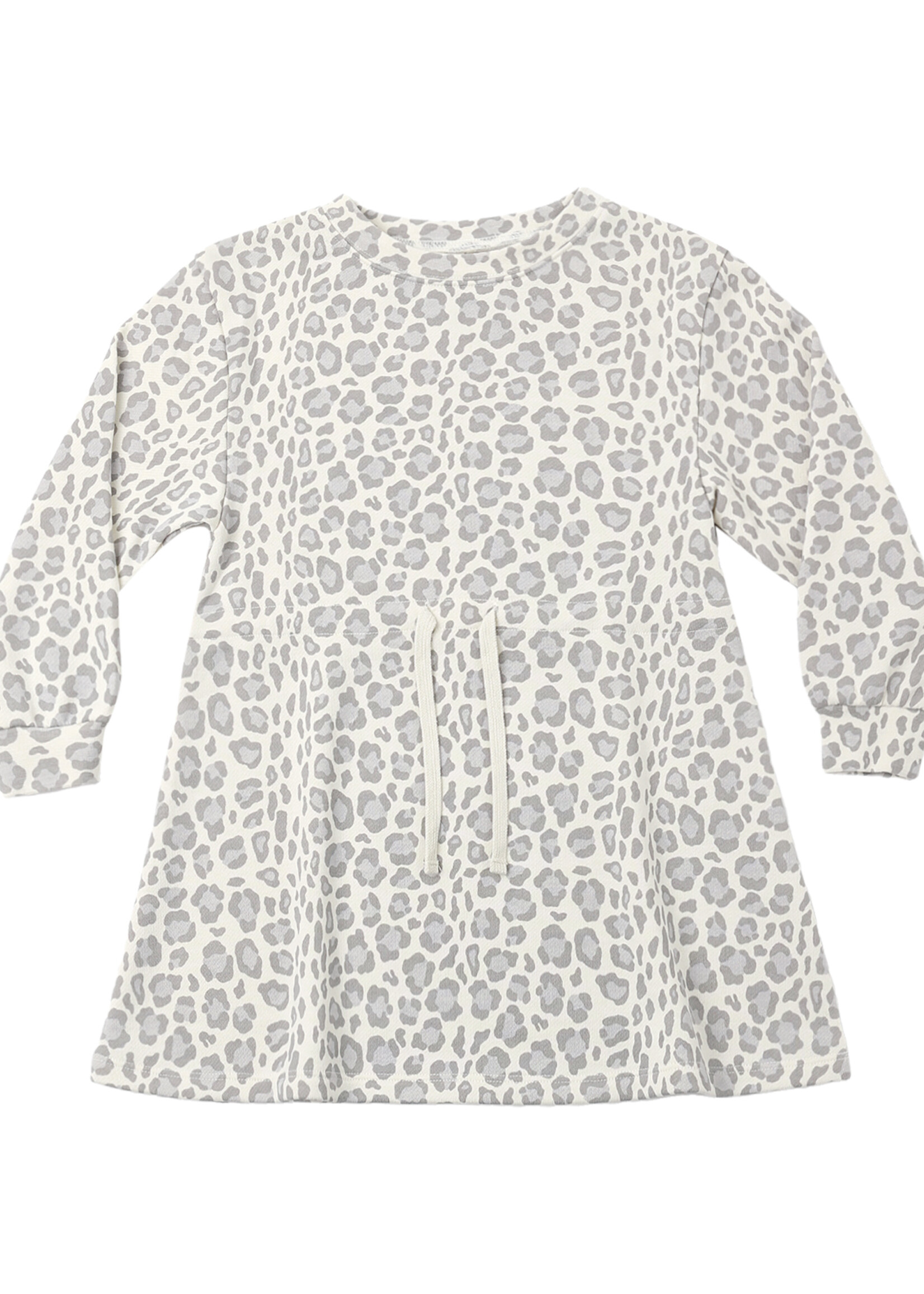 Rylee + Cru LLC TATE DRESS BLUE LEOPARD NATURAL