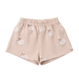 Rylee + Cru LLC TRACK SHORT SWANS BLUSH