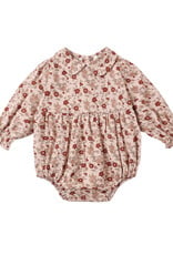 Rylee + Cru LLC CORA ROMPER PINK FLORAL BLUSH