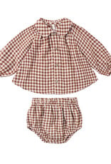 Rylee + Cru LLC NELLIE SET BRICK CHECK