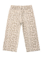 Rylee + Cru LLC STRAIGHT LEG PANT LEOPARD NATURAL