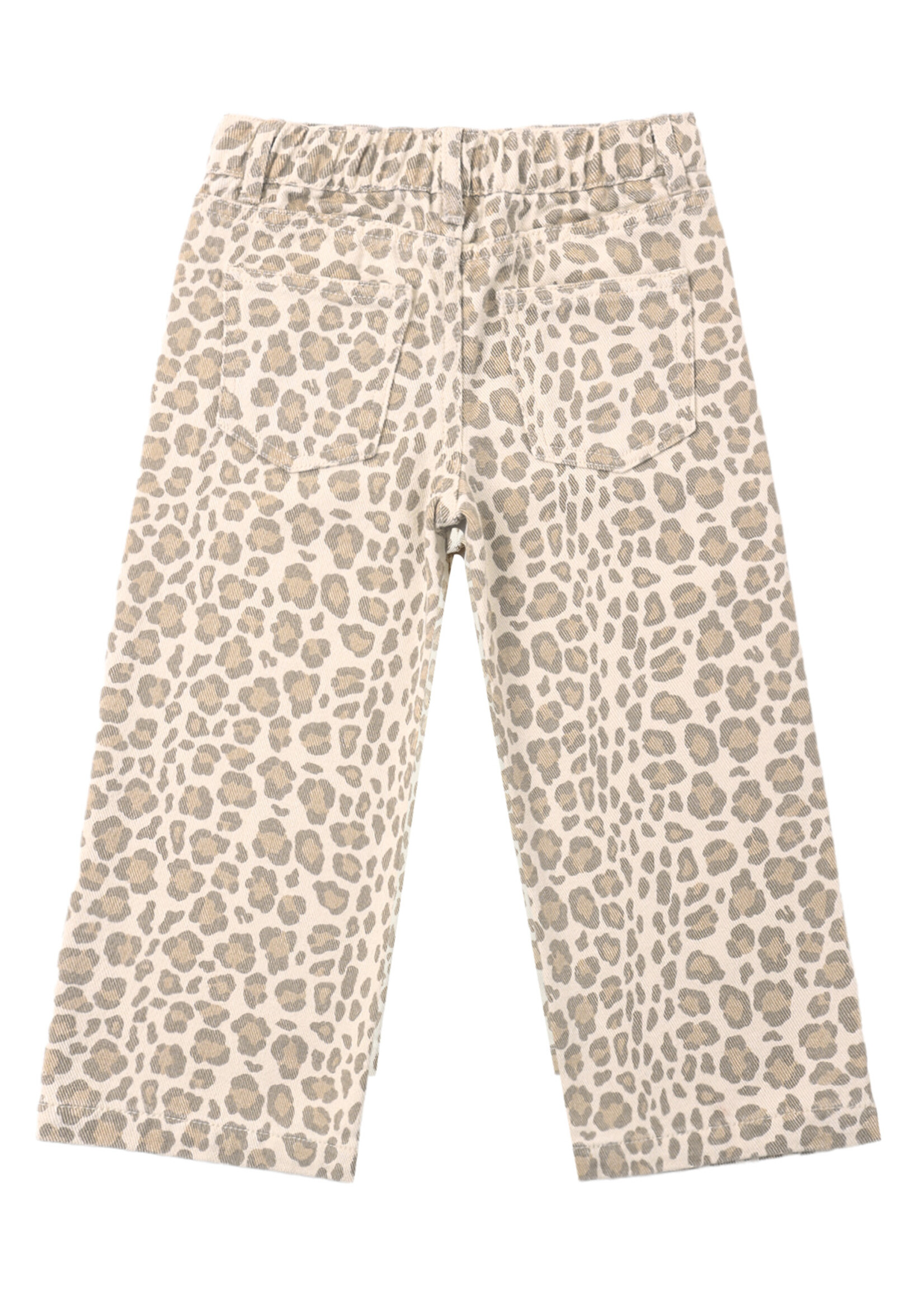 Rylee + Cru LLC STRAIGHT LEG PANT LEOPARD NATURAL