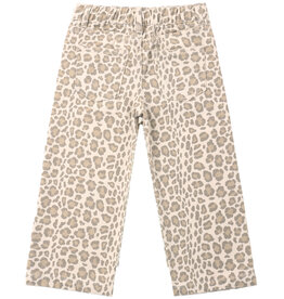 Rylee + Cru LLC STRAIGHT LEG PANT LEOPARD NATURAL