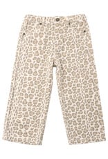Rylee + Cru LLC STRAIGHT LEG PANT LEOPARD NATURAL