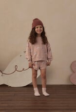 Rylee + Cru LLC BOXY PULLOVER SWANS BLUSH