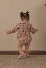 Rylee + Cru LLC CORA ROMPER PINK FLORAL BLUSH