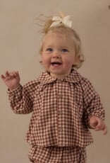 Rylee + Cru LLC NELLIE SET BRICK CHECK