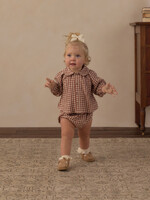 Rylee + Cru LLC NELLIE SET BRICK CHECK