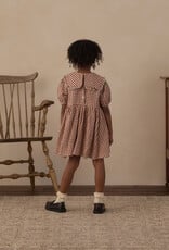 Rylee + Cru LLC CAMILLE DRESS BRICK CHECK