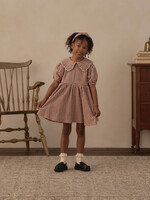 Rylee + Cru LLC CAMILLE DRESS BRICK CHECK