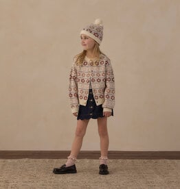 Rylee + Cru LLC CHEYENNE CARDIGAN FLOWER FAIR ISLE