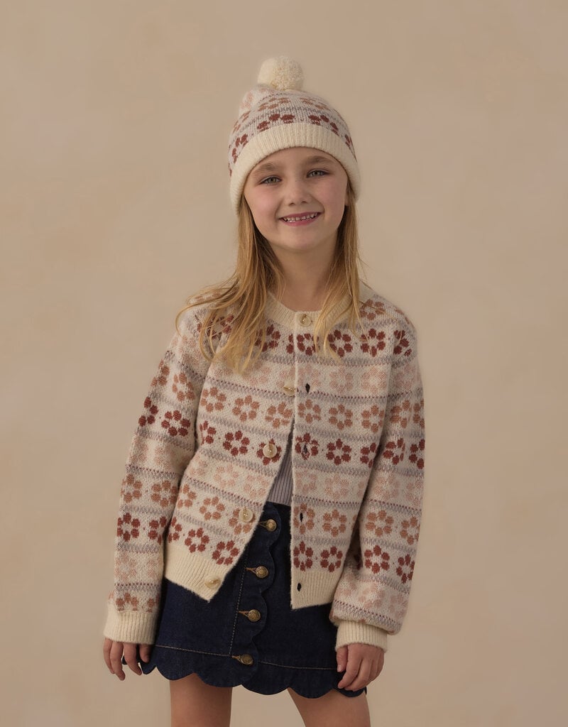 Rylee + Cru LLC CHEYENNE CARDIGAN FLOWER FAIR ISLE