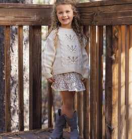 Rylee + Cru LLC REAGAN SWEATER NATURAL