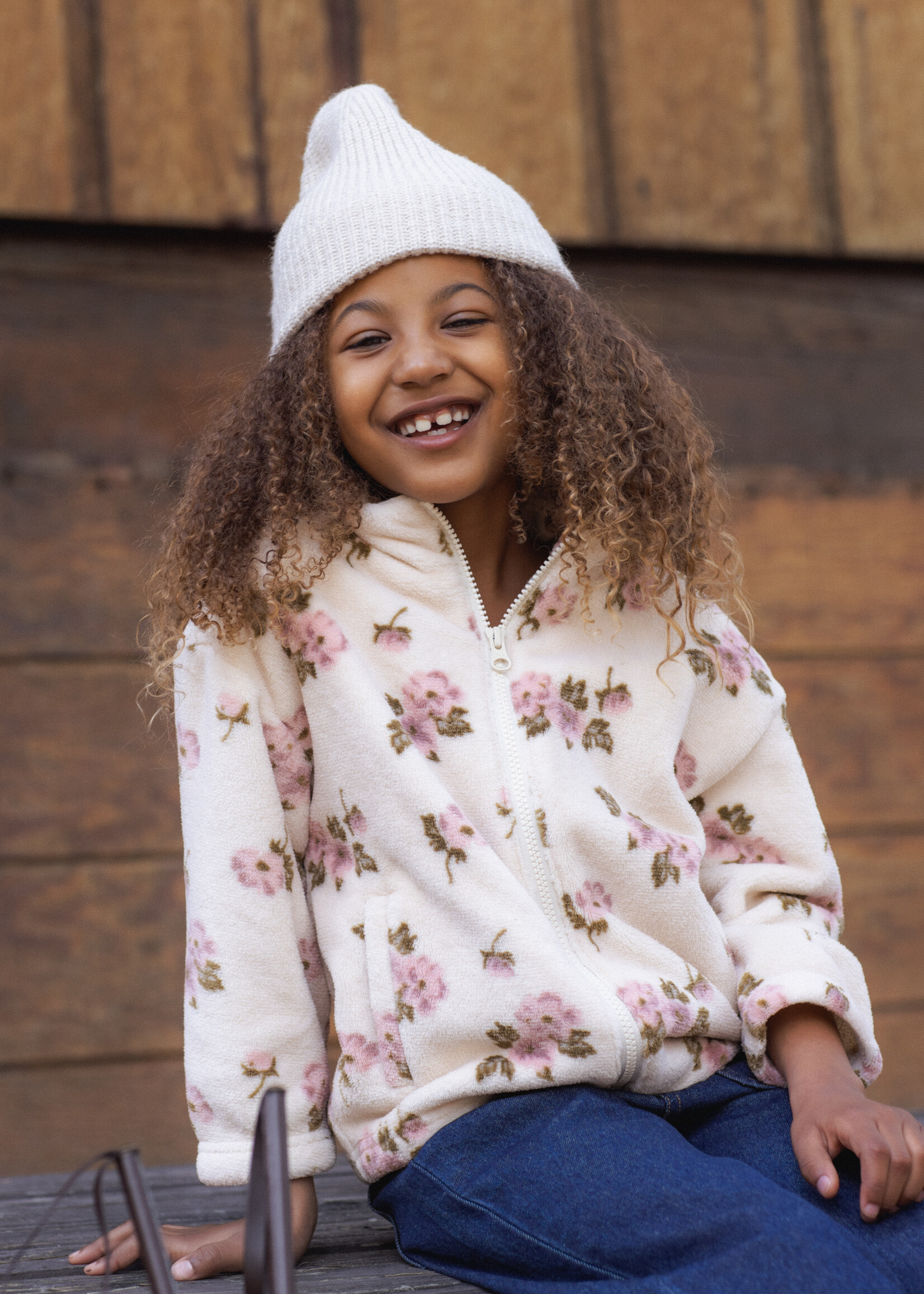 Rylee + Cru LLC COCO JACKET ROSE GARDEN
