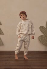 Rylee + Cru LLC RELAXED SWEATSHIRT LEOPARDS NATURAL