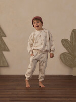 Rylee + Cru LLC JOGGER SWEATPANT LEOPARDS NATURAL