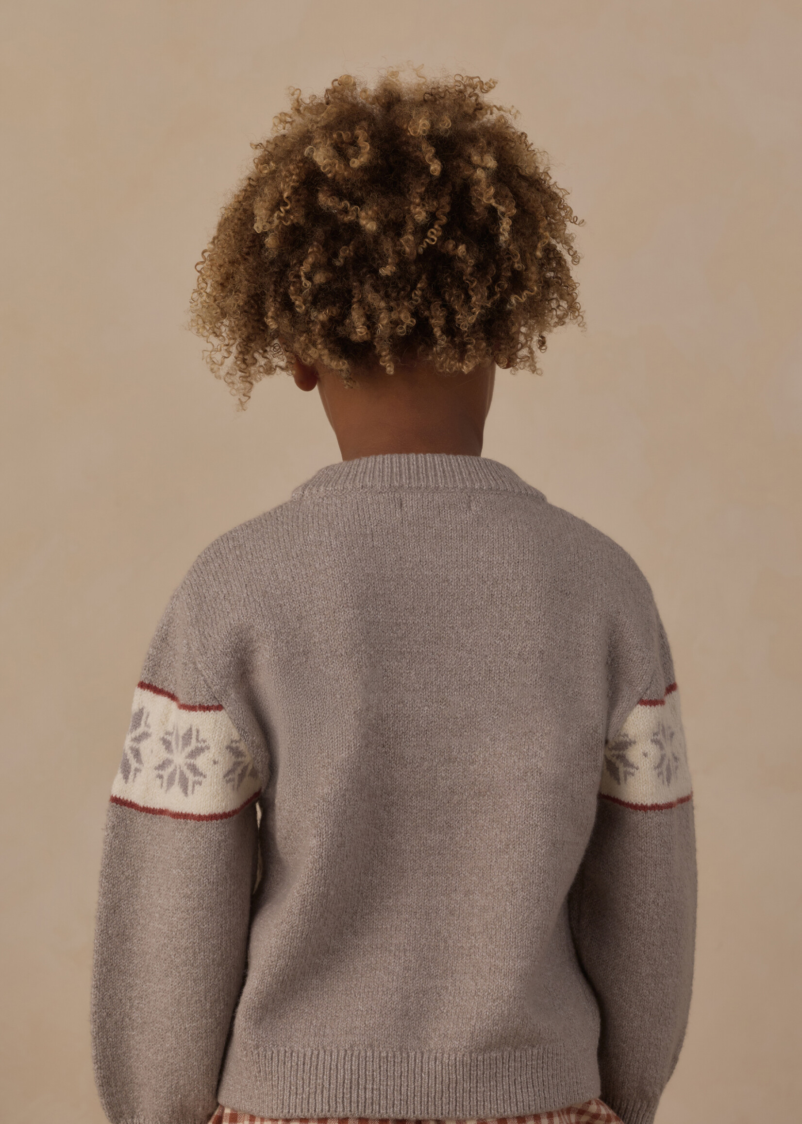 Rylee + Cru LLC REAGAN SWEATER APRES SKI DUSTY-BLUE