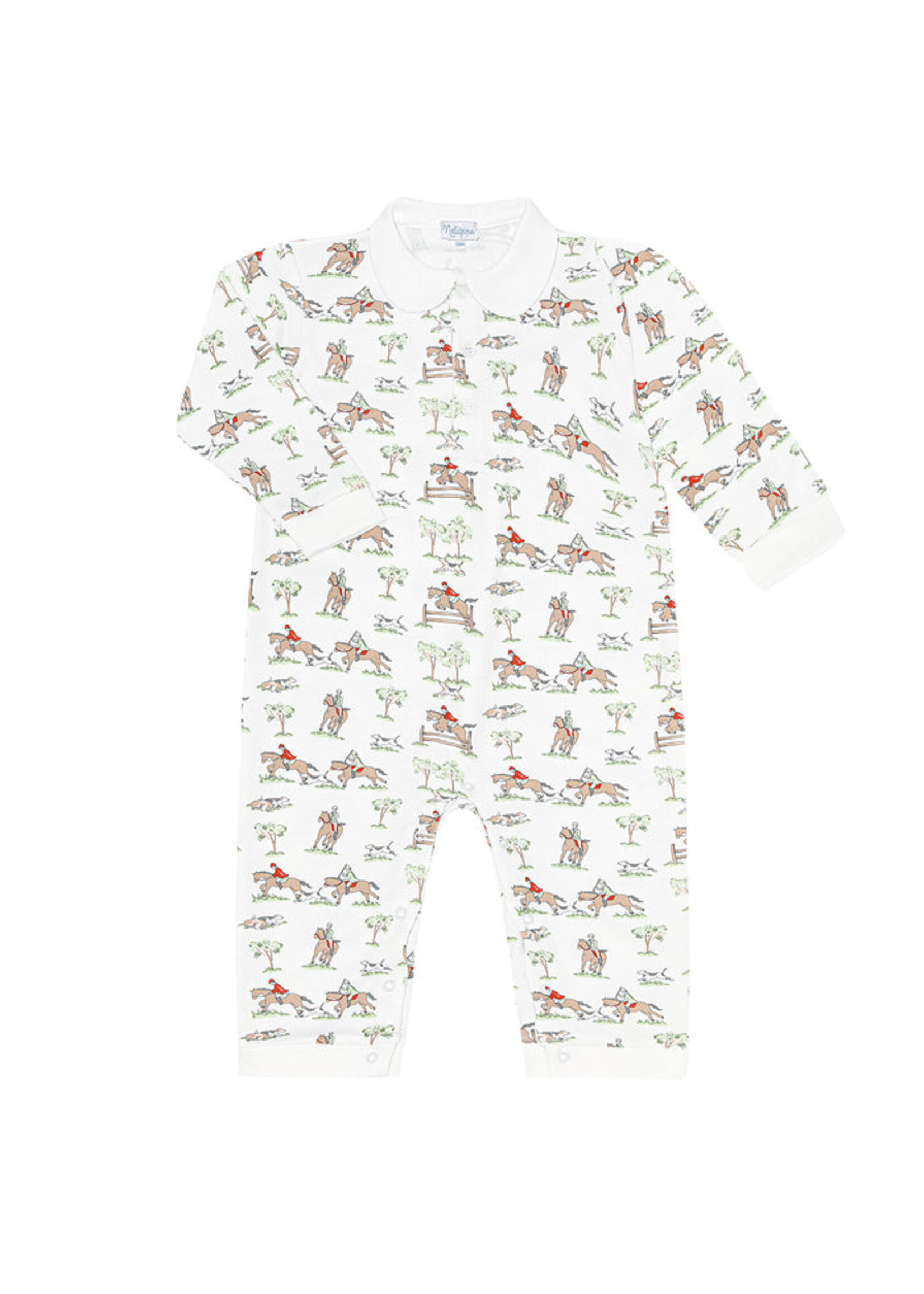 Nellapima Equestrian Chase Romper LS