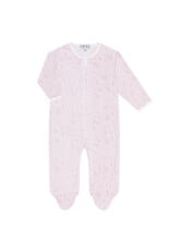 Nellapima Cherry Blossoms Zipper Footie