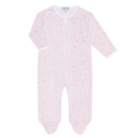 Nellapima Cherry Blossoms Zipper Footie