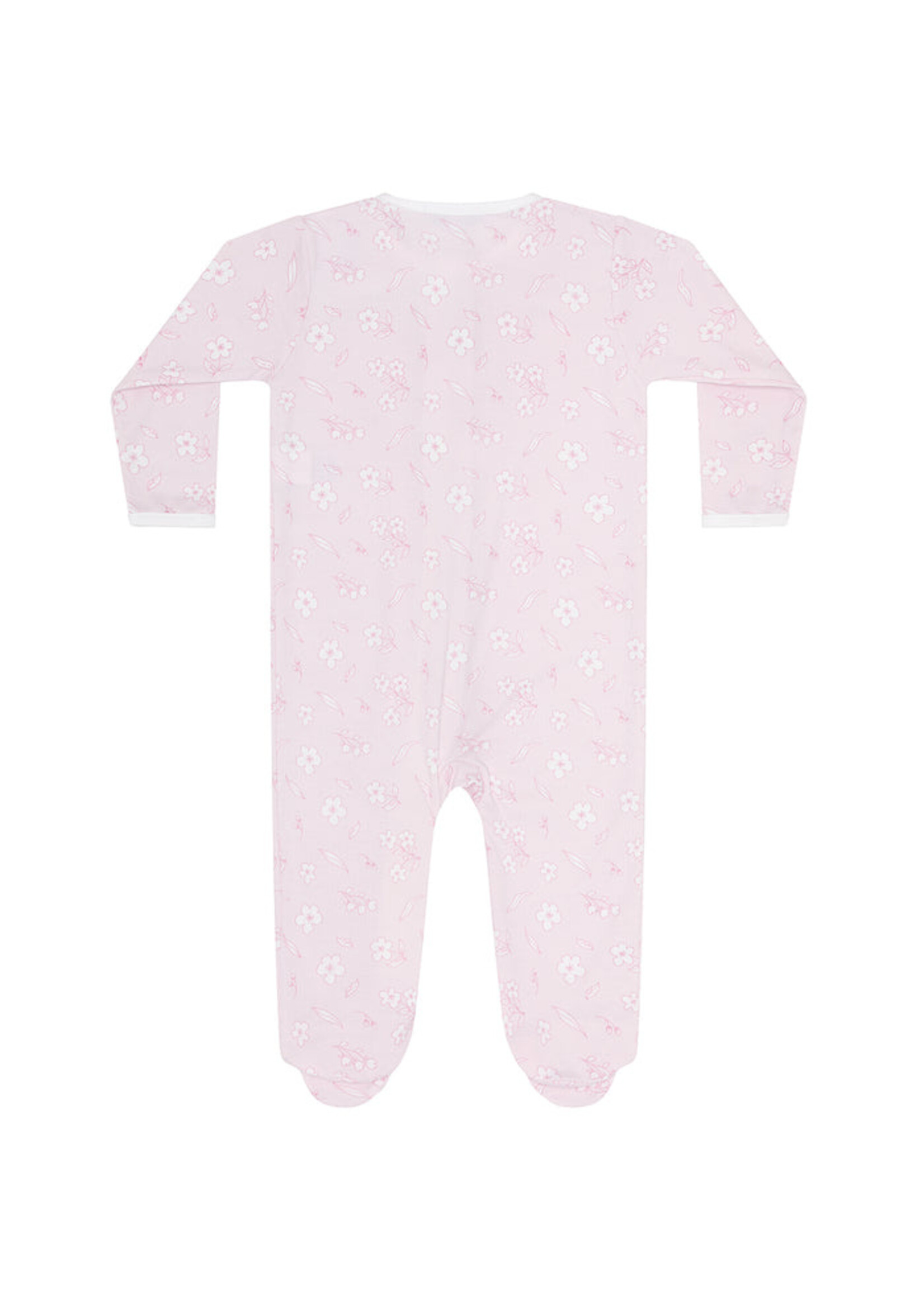 Nellapima Cherry Blossoms Zipper Footie