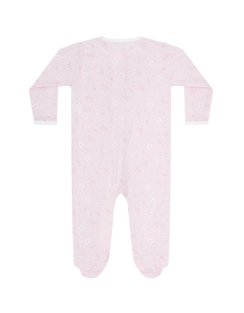 Nellapima Cherry Blossoms Zipper Footie