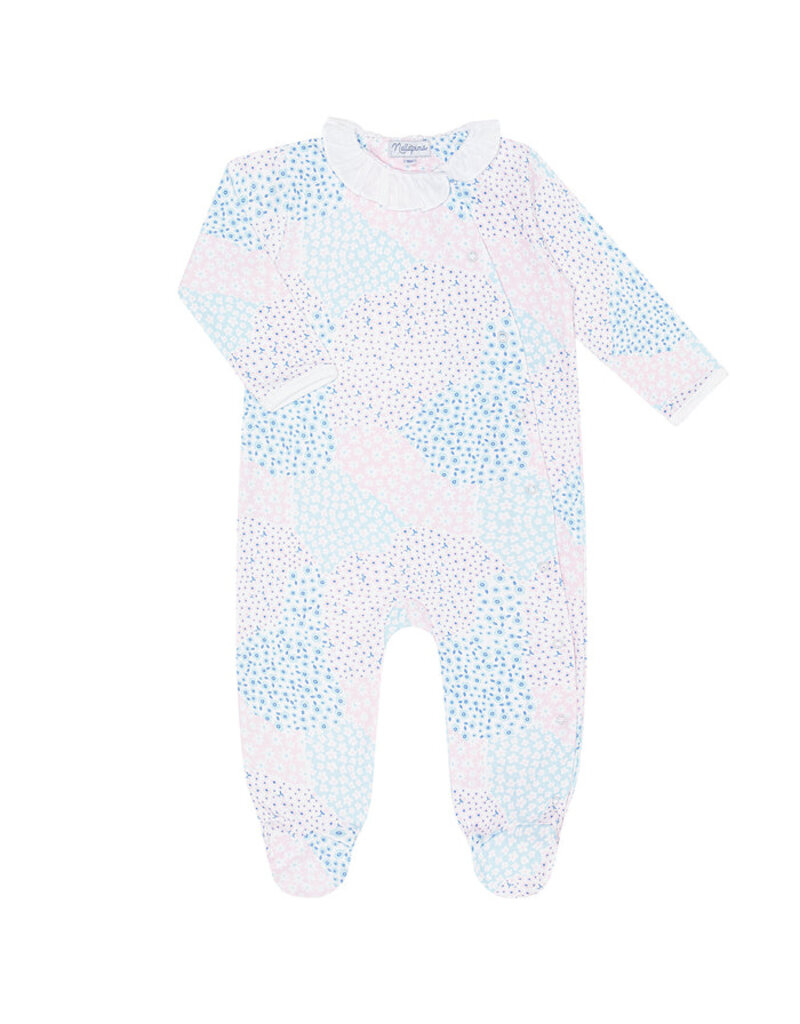 Nellapima Patchwork Crossover footie