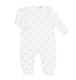 Nellapima Pink Rocking Horse Romper LS