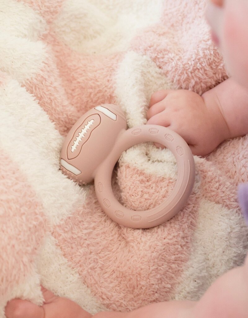 Calla & Friends Touchdown Silicone Rattle