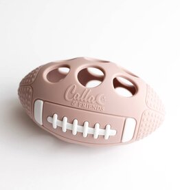 Calla & Friends Touchdown Silicone Teether Petal Pink