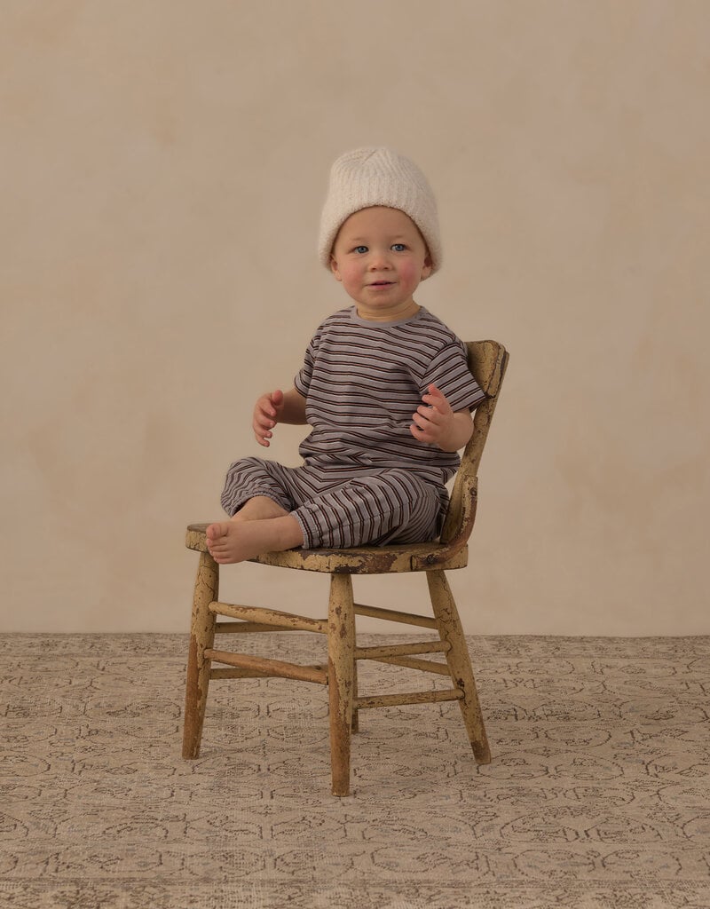 Rylee + Cru LLC JERSEY TEE + PANT SET VINTAGE STRIPE