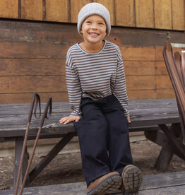 Rylee + Cru LLC LONG SLEEVE TEE VINTAGE STRIPE BRICK