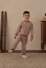 Rylee + Cru LLC RELAXED SET BRICK STRIPE