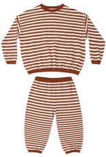 Rylee + Cru LLC RELAXED SET BRICK STRIPE