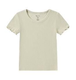 Rylee + Cru LLC RIBBED BASIC TEE PISTACHIO