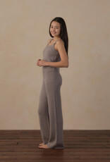 Rylee + Cru LLC TEEN FUZZY KNIT LOUNGE SET DUSTY BLUE