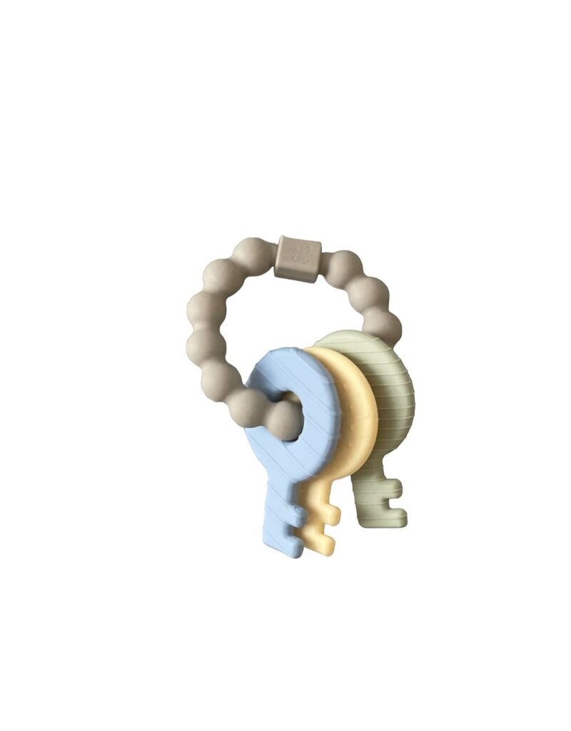 Three Hearts & Co. Key Rattle Teether