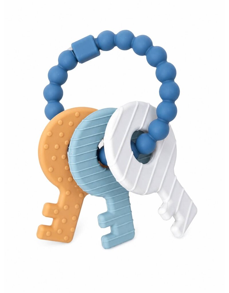 Three Hearts & Co. Key Rattle Teether