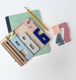 Calla & Friends Wyatt Number Stacking Blocks