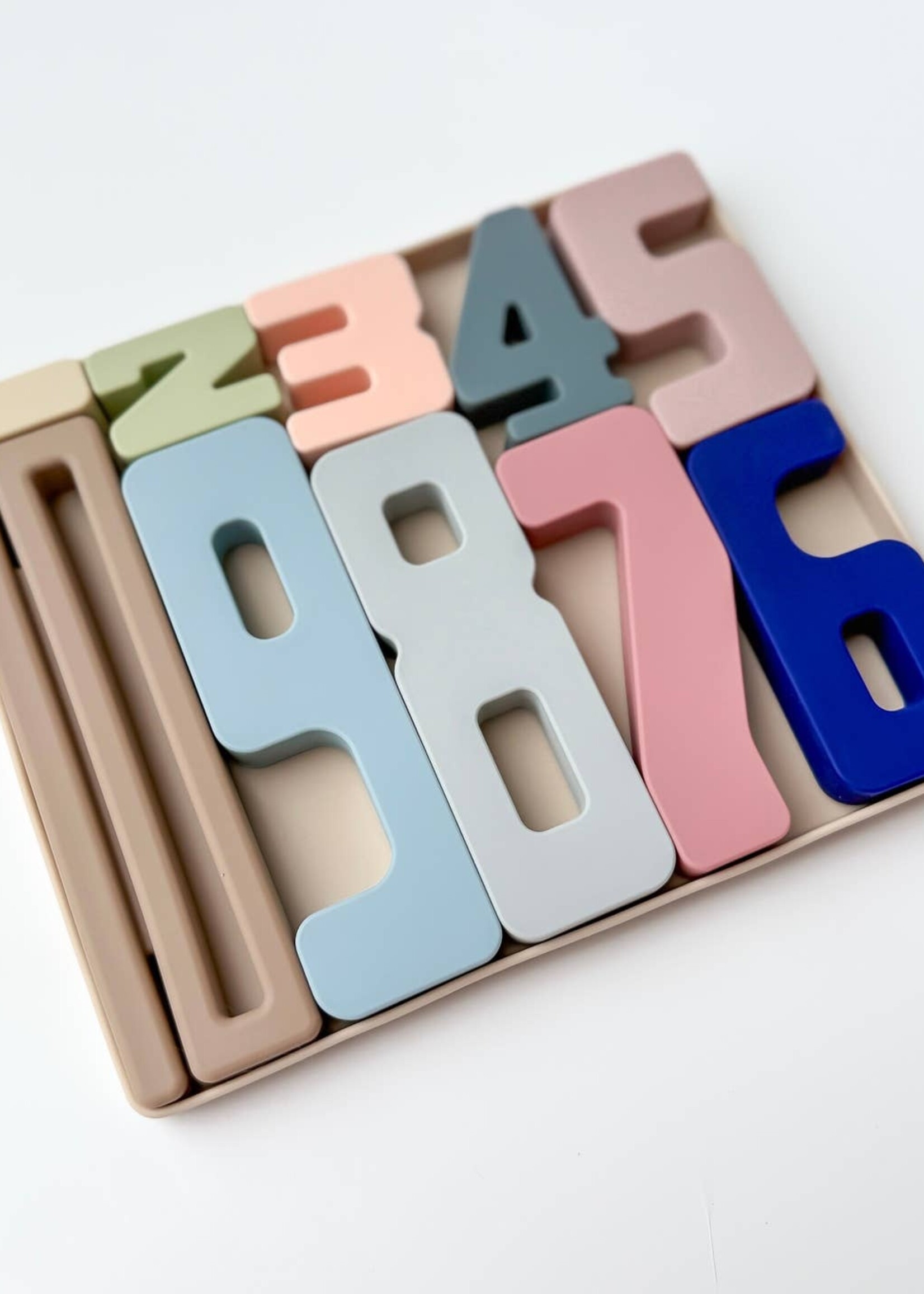 Calla & Friends Wyatt Number Stacking Blocks