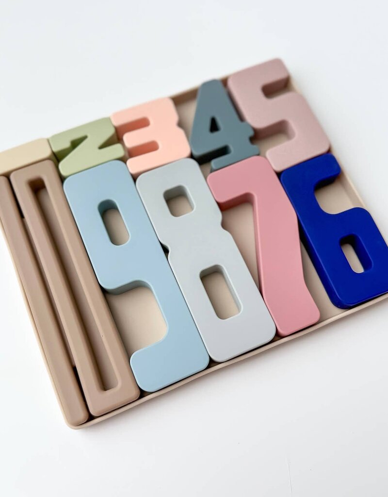 Calla & Friends Wyatt Number Stacking Blocks