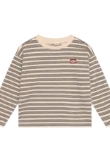 Robo Kidswear T-SHIRT LONGSLEEVE STRIPED SANDSHELL