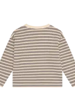 Robo Kidswear T-SHIRT LONGSLEEVE STRIPED SANDSHELL