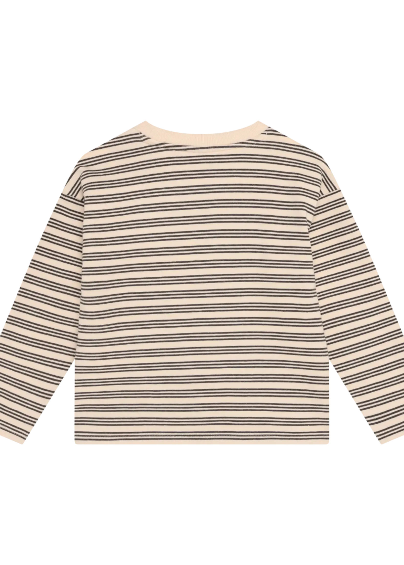 Robo Kidswear T-SHIRT LONGSLEEVE STRIPED SANDSHELL