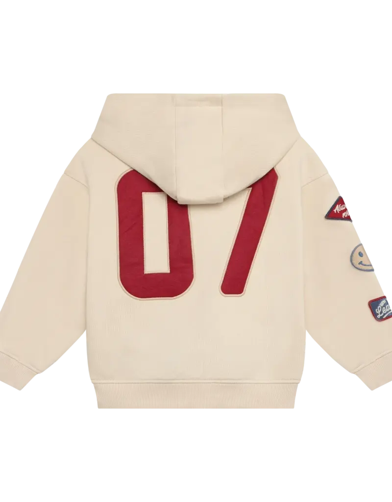 Robo Kidswear OVERSIZED HOODIE BADGES SANDSHELL