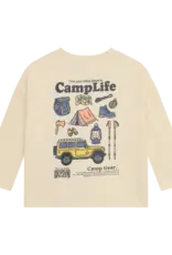 Robo Kidswear T-SHIRT LONGSLEEVE BACKPRINT CAMP LIFE