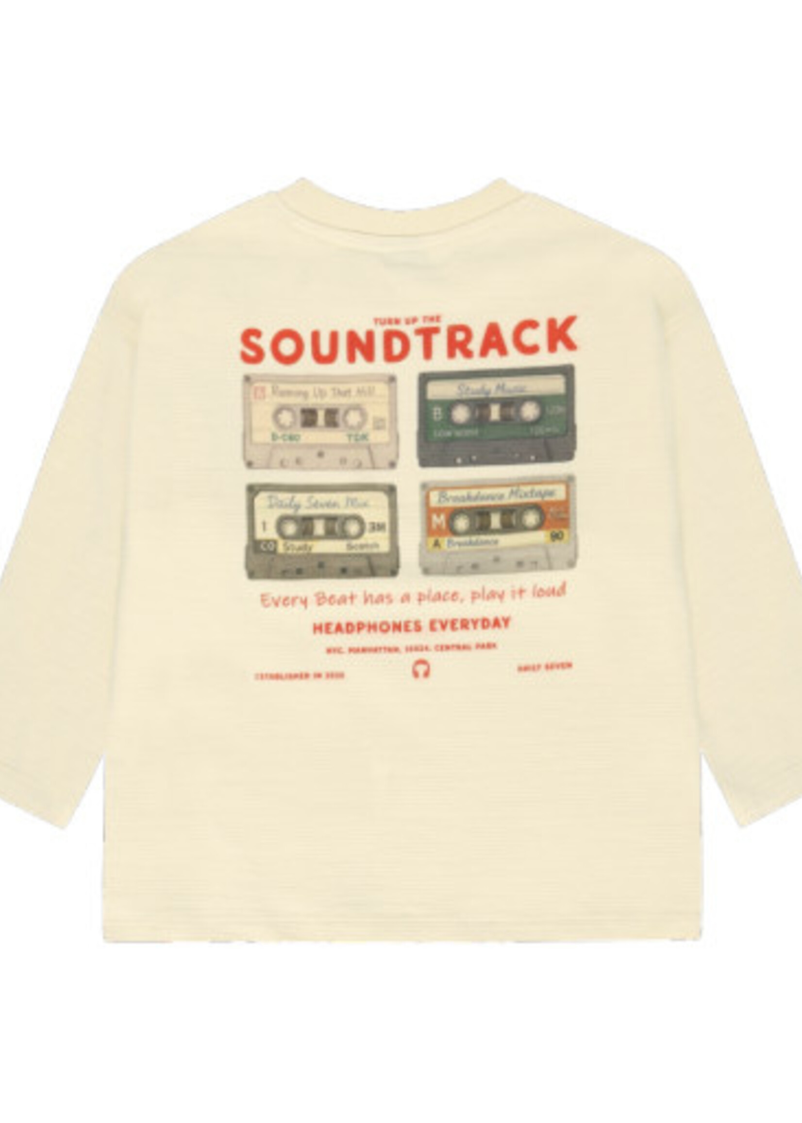 Robo Kidswear T-SHIRT LONGSLEEVE BACKPRINT SOUNDTRACK