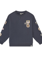 Robo Kidswear OVERSIZED SWEATER BADGES ODYSSEY GRAY