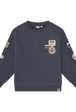 Robo Kidswear OVERSIZED SWEATER BADGES ODYSSEY GRAY