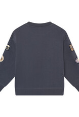 Robo Kidswear OVERSIZED SWEATER BADGES ODYSSEY GRAY